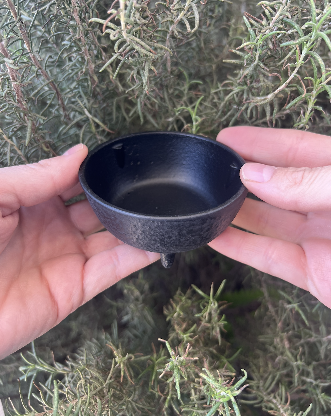 Quemador de resinas de hierro fundido (2 piezas)